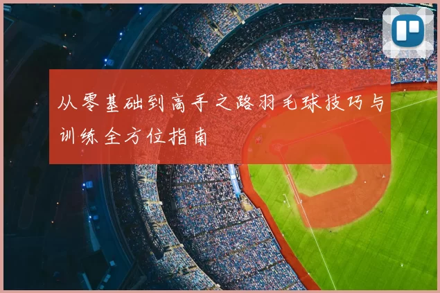 从零基础到高手之路羽毛球技巧与训练全方位指南