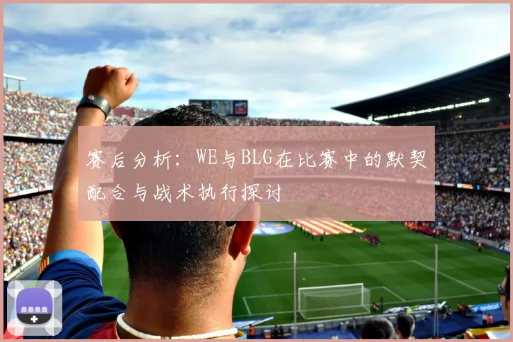 赛后分析:WE与BLG在比赛中的默契配合与战术执行探讨