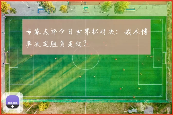 专家点评今日世界杯对决:战术博弈决定胜负走向?